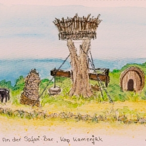 Kap Kamenjak - an der Safaribar